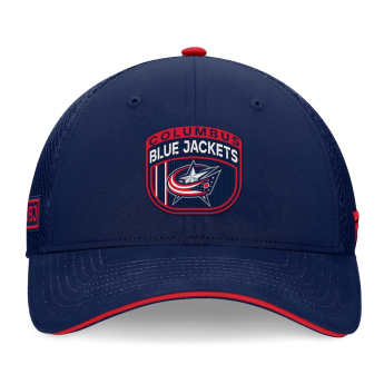 Columbus Blue Jackets czapka baseballówka 2024 Draft NHL On Stage Trucker Adjustable Hat