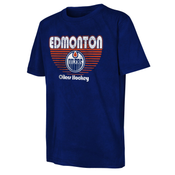 Edmonton Oilers koszulka dziecięca Shore Thing Ss Tee