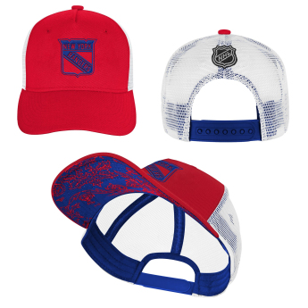 New York Rangers dziecięca czapka baseballowa Lifestyle Snapback Trucker