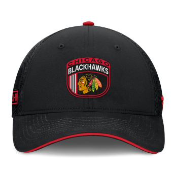 Chicago Blackhawks czapka baseballówka 2024 Draft NHL On Stage Trucker Adjustable Hat