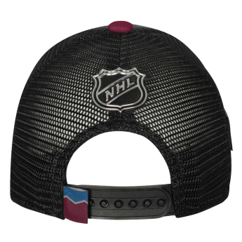 Colorado Avalanche dziecięca czapka baseballowa 2024 Draft NHL On Stage Trucker Adjustable Hat