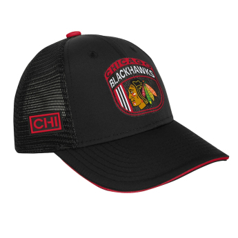 Chicago Blackhawks dziecięca czapka baseballowa 2024 Draft NHL On Stage Trucker Adjustable Hat