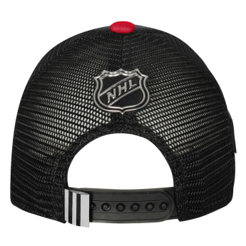 Chicago Blackhawks dziecięca czapka baseballowa 2024 Draft NHL On Stage Trucker Adjustable Hat