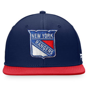 New York Rangers czapka flat baseballówka core snapback cap
