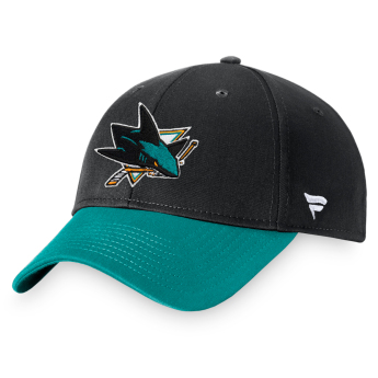 San Jose Sharks czapka baseballówka Core Structured Adjustable BG