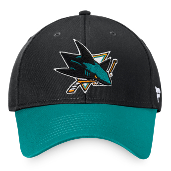 San Jose Sharks czapka baseballówka Core Structured Adjustable BG