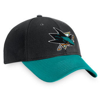 San Jose Sharks czapka baseballówka Core Structured Adjustable BG