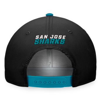 San Jose Sharks czapka baseballówka Defender Structured Adjustable black