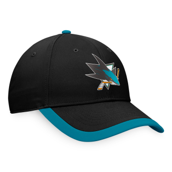 San Jose Sharks czapka baseballówka Defender Structured Adjustable black