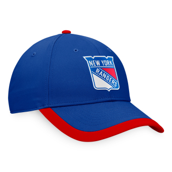 New York Rangers czapka baseballówka Defender Structured Adjustable blue
