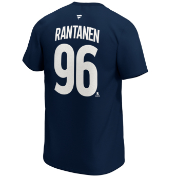 Colorado Avalanche koszulka męska Mikko Rantanen #96 Iconic Name & Number Graphic