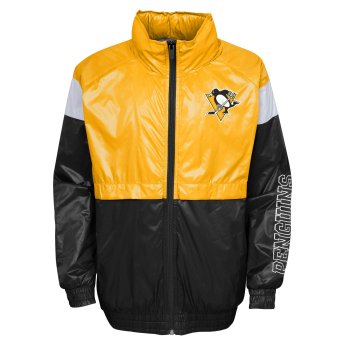 Pittsburgh Penguins Dziecięca kurtka goal line stance full-zip windbreaker