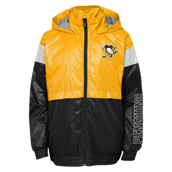 Pittsburgh Penguins Dziecięca kurtka goal line stance full-zip windbreaker