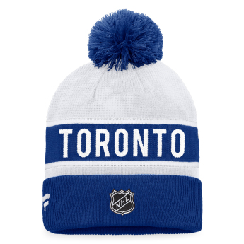 Toronto Maple Leafs czapka zimowa Blue Cobalt-White