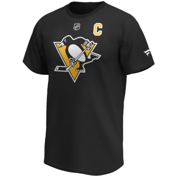Pittsburgh Penguins koszulka męska Sidney Crosby Iconic Name & Number Graphic black