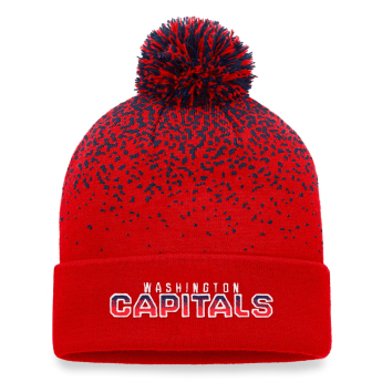 Washington Capitals czapka zimowa Iconic Gradiant Beanie Cuff with Pom Athletic Red-Athletic Navy