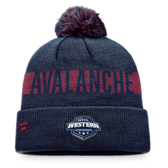 Colorado Avalanche czapka zimowa Fundamental Beanie Cuff with Pom
