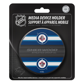 Winnipeg Jets uchwyt na telefon Puck Media Holder