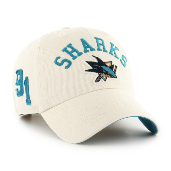 San Jose Sharks czapka baseballówka Clubhouse Faber ’47 Clean Up