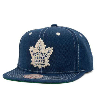 Toronto Maple Leafs czapka flat baseballówka Contrast Natural Snapback