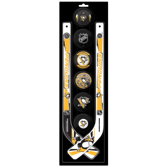 Platisková minihokejka Pittsburgh Penguins SixPack