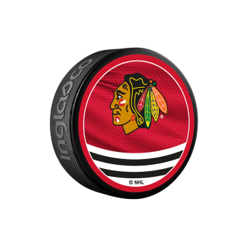 Chicago Blackhawks krążek Reverse Retro Jersey 2022 Souvenir Collector Hockey Puck