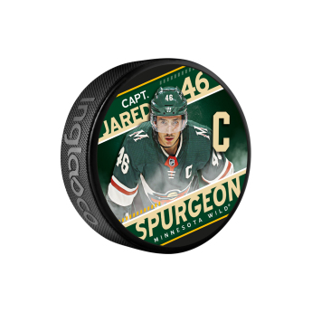 Minnesota Wild krążek Jared Spurgeon Captain Collection