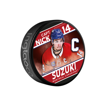 Montreal Canadiens krążek Nick Suzuki Captain Collection
