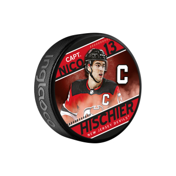 New Jersey Devils krążek Nico Hischier Captain Collection