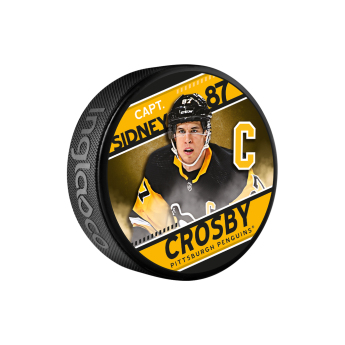 Pittsburgh Penguins krążek Sidney Crosby Captain Collection