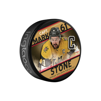Vegas Golden Knights krążek Mark Stone Captain Collection