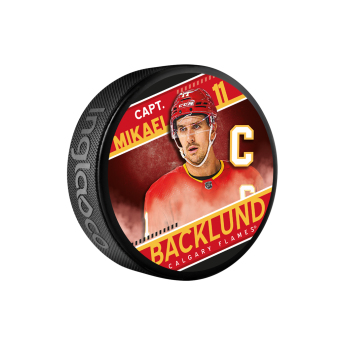 Calgary Flames krążek Mikael Backlund Captain Collection