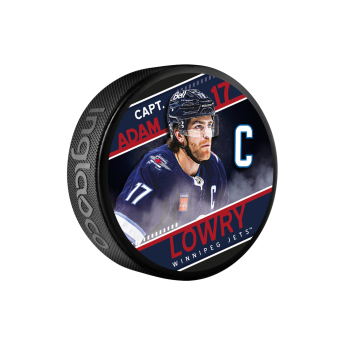 Winnipeg Jets krążek Adam Lowry Captain Collection