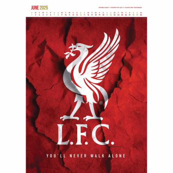 Liverpool kalendarz Deluxe 2025