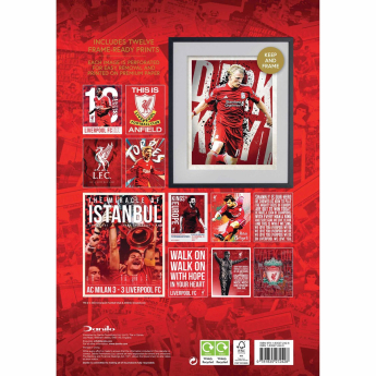 Liverpool kalendarz Deluxe 2025