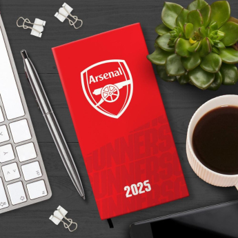 Arsenal notatnik Slim 2025