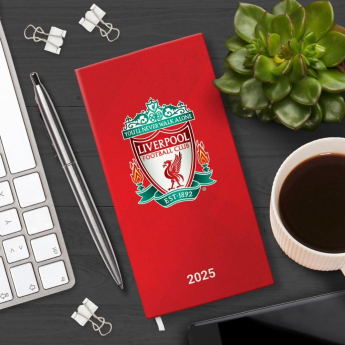 Liverpool notatnik Slim 2025