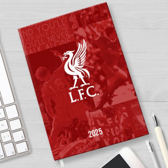 Liverpool notatnik 2025