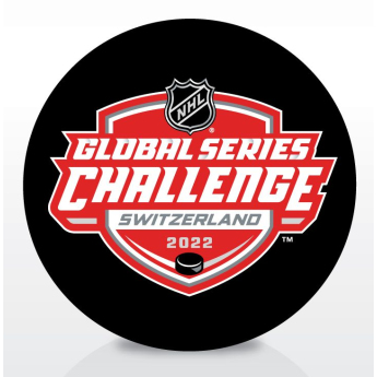 NHL produkty krążek Global Series 2022 Challenge Switzerland Generic Logo