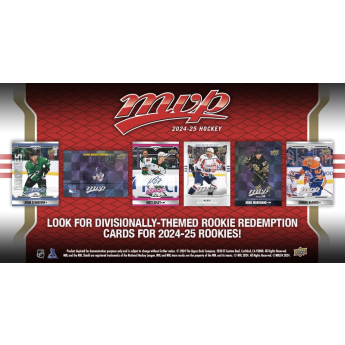 NHL pudełka karty hokejowe NHL 2024-25 Upper Deck MVP Hockey Gravity Feed Box