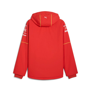 Ferrari męska kurtka z kapturem Pro Rain red F1 team 2024