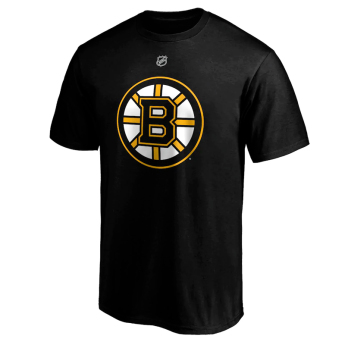 Boston Bruins koszulka męska David Pastrnak #88 Iconic Name & Number Graphic
