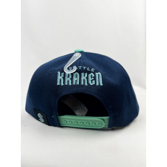 Seattle Kraken dziecięca czapka flat Life Style Graphic Snapback
