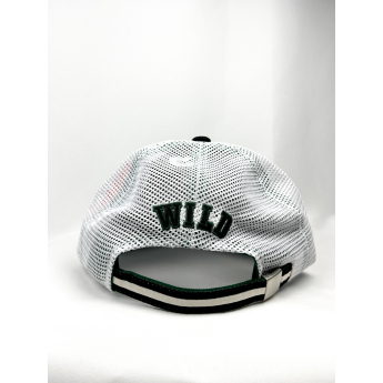 Minnesota Wild dziecięca czapka flat Striped Meshback Flabrim