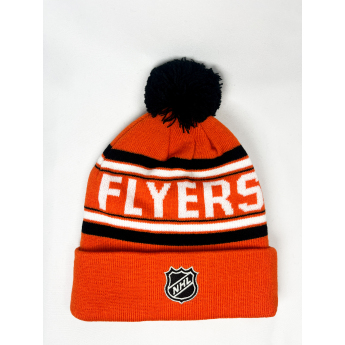Philadelphia Flyers czapka zimowa dziecięca Jacquard Cuffed Knit With Pom