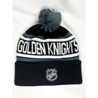 Vegas Golden Knights czapka zimowa dziecięca Jacquard Cuffed Knit With Pom
