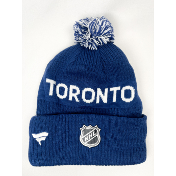 Toronto Maple Leafs czapka zimowa dziecięca Cufed Knit With Pom