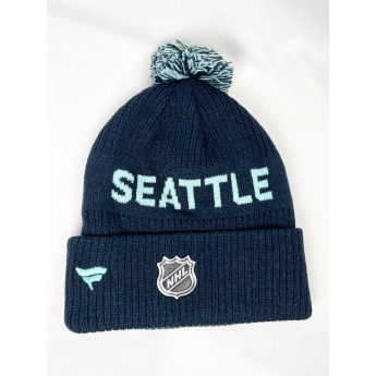 Seattle Kraken czapka zimowa dziecięca Cufed Knit With Pom