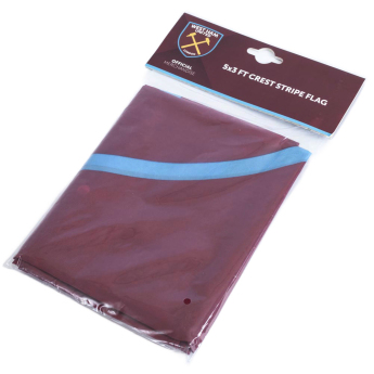 West Ham United flaga Crest Stripe