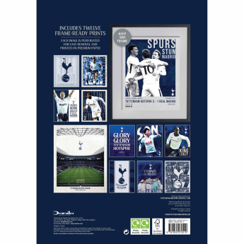 Tottenham kalendarz Deluxe 2025